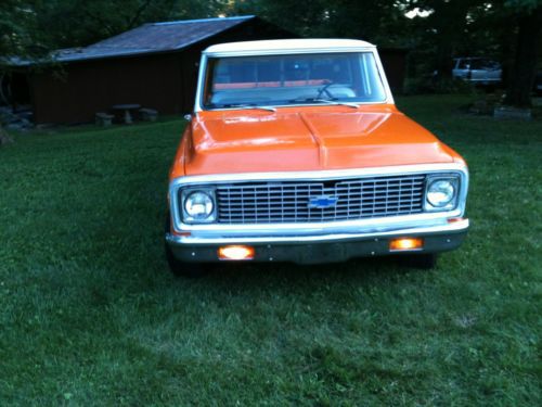 1972 c10  chevy  nice 0 rust tuneport 350 auto