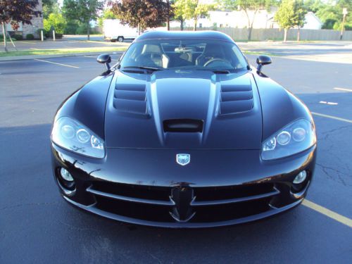 2008 dodge viper srt10 coupe 10k low miles nav manual leather clean title