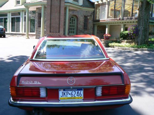 1985 European Version 500 SL Mercedes Benz 64,000 Mi. Nice,Clean,Straght, Driver, image 3