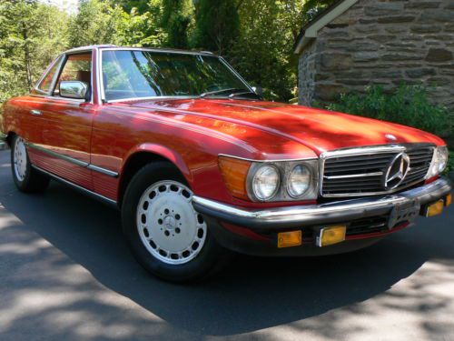 1985 European Version 500 SL Mercedes Benz 64,000 Mi. Nice,Clean,Straght, Driver, image 7