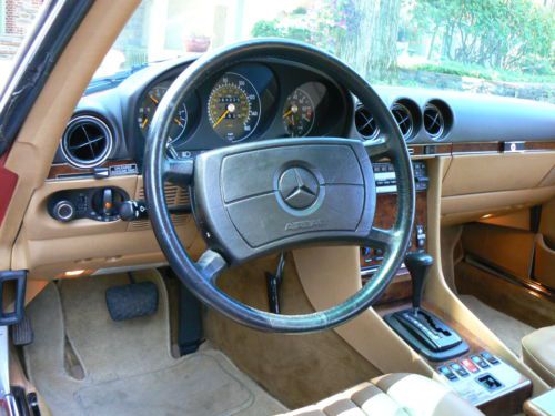 1985 European Version 500 SL Mercedes Benz 64,000 Mi. Nice,Clean,Straght, Driver, image 12