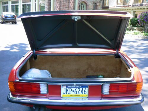 1985 European Version 500 SL Mercedes Benz 64,000 Mi. Nice,Clean,Straght, Driver, image 17