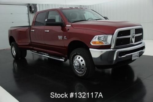 12 slt turbo 6.7 i6 diesel crew cab 4x4 1 owner clean auto check drw sat radio