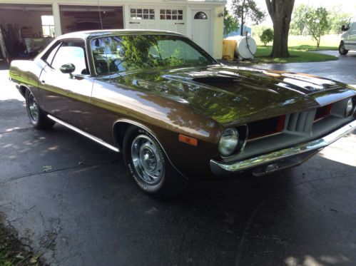 1973 plymouth cuda base 5.2l