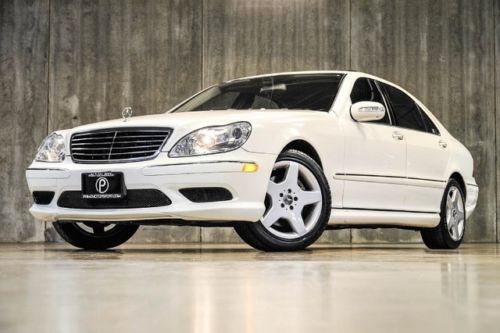 2006 mercedes benz s500 4matic! 1ownr! amg sport! rear seat pkg! loaded!