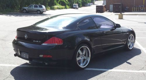 2005 BMW 645Ci Base Coupe Sports Car 2-Door 4.4L Black/Black Very Nice L@@K!, image 4