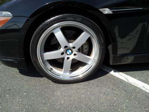 2005 BMW 645Ci Base Coupe Sports Car 2-Door 4.4L Black/Black Very Nice L@@K!, image 7