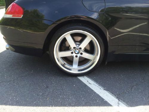 2005 BMW 645Ci Base Coupe Sports Car 2-Door 4.4L Black/Black Very Nice L@@K!, image 9