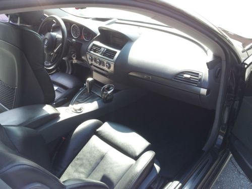 2005 BMW 645Ci Base Coupe Sports Car 2-Door 4.4L Black/Black Very Nice L@@K!, image 16