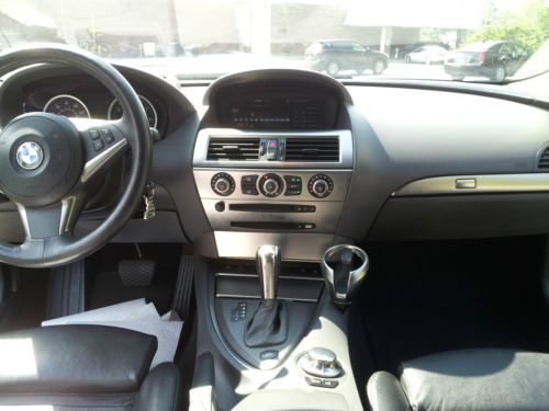 2005 BMW 645Ci Base Coupe Sports Car 2-Door 4.4L Black/Black Very Nice L@@K!, image 19