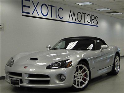 2004 dodge viper srt-10 convertible!! 6-speed push-start alpine/6cd 500hp xenons