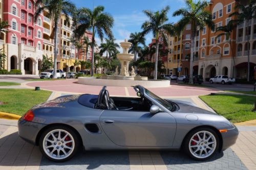 2002 porsche boxster roadster s convertible 2-door 3.2l ***stunning***