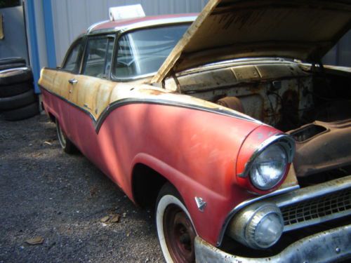 1955 ford crown victoria fairlane barn find v8 overdrive