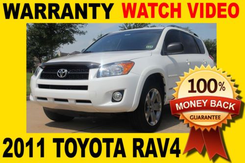 2011 toyota rav4,leather,1 tx owner,warranty,watch video