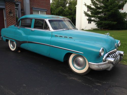 1950 buick roadmaster series 72 4 door hardtop, all pwr seats, windows and more!