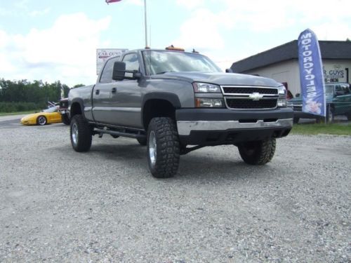 2006 chevrolet silverado 2500 lt crew cab 4 wheel drive lifted nice