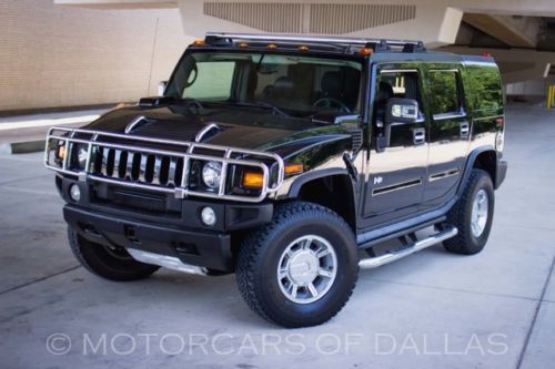 2005 hummer h2 navigation sat radio 4x4 roof rack onstar sunroof bose