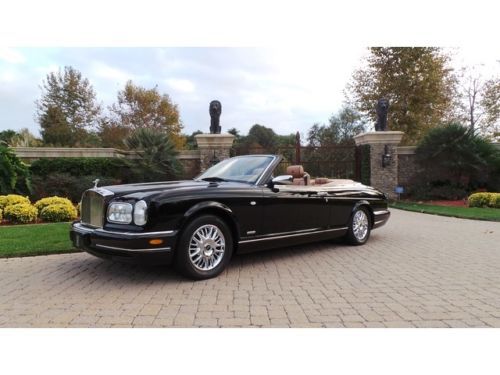 2002 rolls-royce corniche, last of the line, final 56, collector quality, rare!