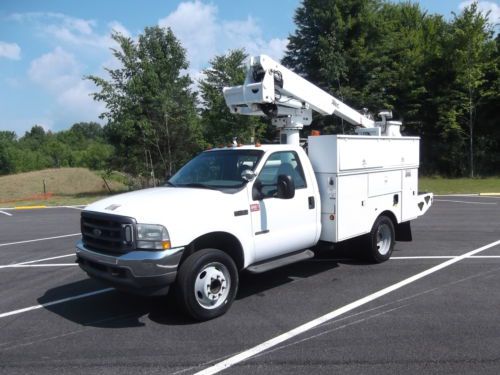 2003 ford f450xl super duty truck with 40&#039; articulating &amp; telescopic bucket
