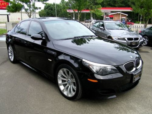 E60 m5 500hp v10 smg 7 speed leather navigation heated and cooled seats idrive