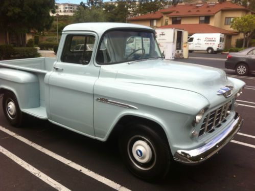 Classic 1955 chevrolet truck 3600 long bed step side pickup 2-door