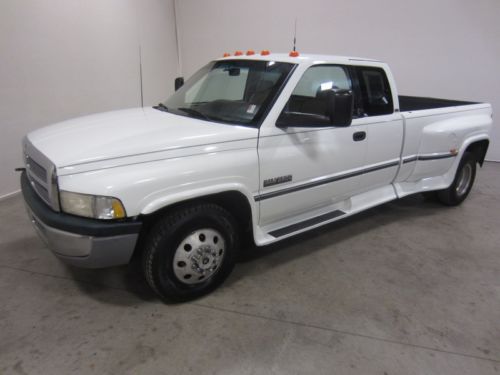 97 dodge ram 3500 laramie 5.9l cummins turbo diesel manual drw long bed ext cab