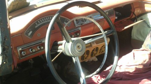 1957 Ford Fairlane Wagon runs great a/c good daily driver or restoration project, image 4
