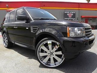 Sport*24&#034; chrome forgiatos*luxury pkg*black/black*carfax cert*1 owner*we finance