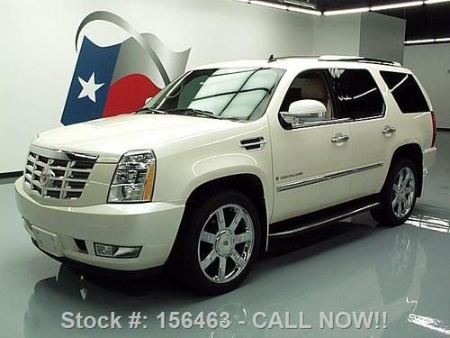 2009 cadillac escalade sunroof nav dvd rear cam 38k mi texas direct auto