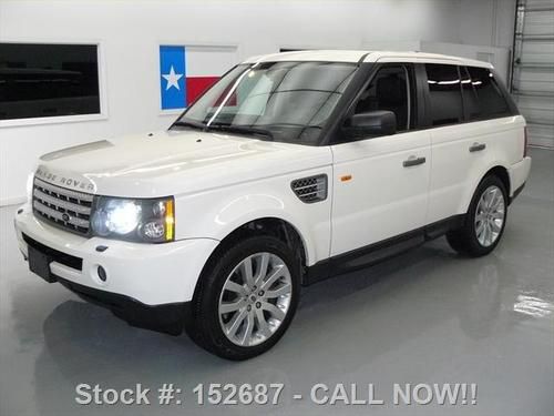 2008 land rover range rover sport supercharged 4x4 77k texas direct auto