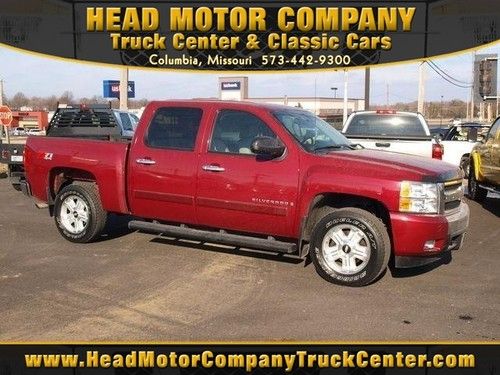 2007 chevrolet 1500 silverado 4x4 automatic gasoline low miles maroon