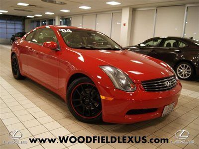 2004 infiniti g35 coupe; sharp and clean!