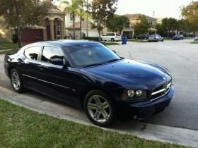 2006 dodge charger sxt + navi/dvd/cd 18" r/t wheels no reserve!!!