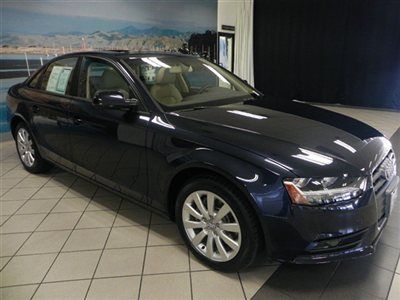 2013 a4 fronttrak 2.0t clean low miles one owner well-equipped warranty