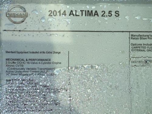 2014 Nissan Altima 2.5 S, US $20,050.00, image 3