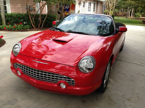 2002 ford thunderbird convertible roadster 3.9l v8