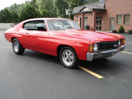 1972 chevrolet chevelle malibu, numbers matching, factory a/c