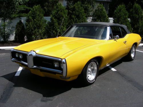 1968 pontiac lemans convertible 8-cyl. 350cid/265hp