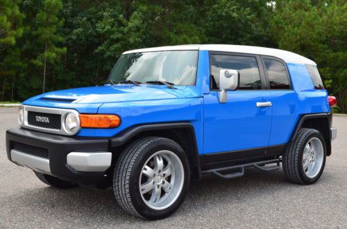2007 toyota fj cuiser trd land cruiser one owner clean carfax low reserve no