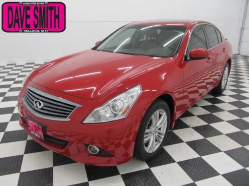 10 infiniti g37x awd leather seats sunroof bose sound navigation keyless entry