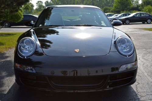 2008 PORSCHE 911 CARRERA BLACK NAVIGATION SPORT CHRONO S 09 10 11, image 2