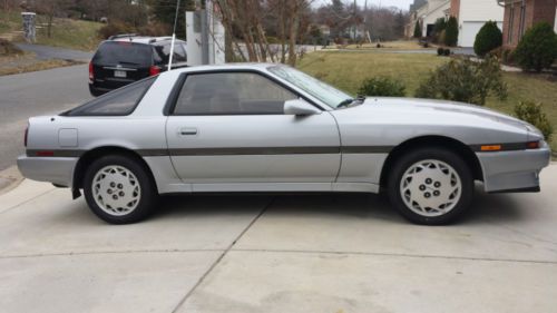 1986 toyota supra - 73,000 miles - original and in excellent condition - manual