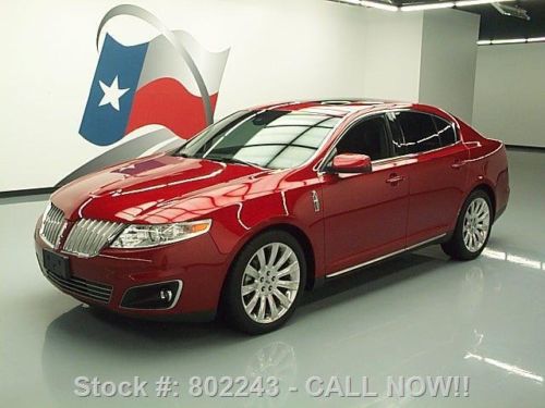 2012 lincoln mks dual sunroof nav rear cam xenons 37k texas direct auto