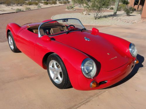 1955 porsche 550 spyder replica - beck chassis