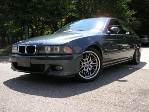 **super rare and gorgeous 2001 bmw m5 in anthracite metallic**