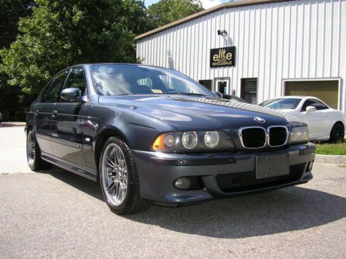 **SUPER RARE AND GORGEOUS 2001 BMW M5 IN ANTHRACITE METALLIC**, US $16,950.00, image 10