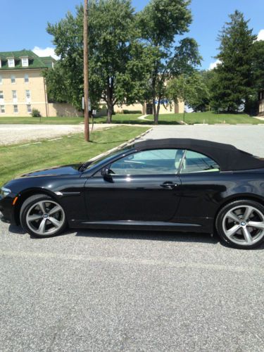 Bmw 650i 2008 convertible sport six speed stick