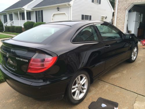 2003 mercedes-benz c230 kompressor coupe 2-door 1.8l