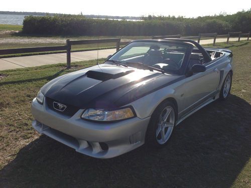 Custom saleen ford mustang gt convertible - no reserve - real head turner