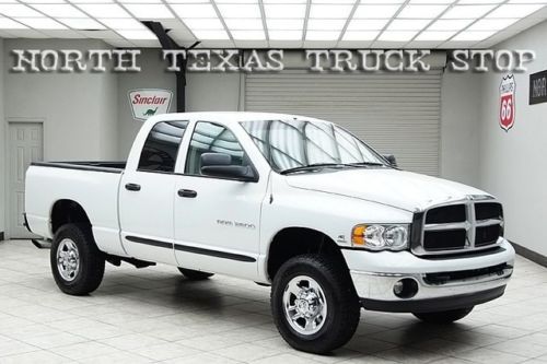 2005 dodge ram 2500 diesel 4x4 slt quad cab infinity 1 texas owner